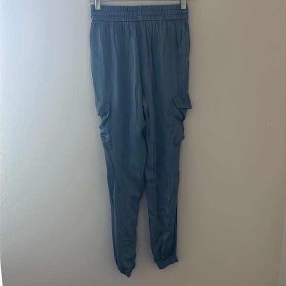 CAMI NYC - Elsie Silk jogger cargo pants Sz XS Color Aegean - Picture 7 of 16